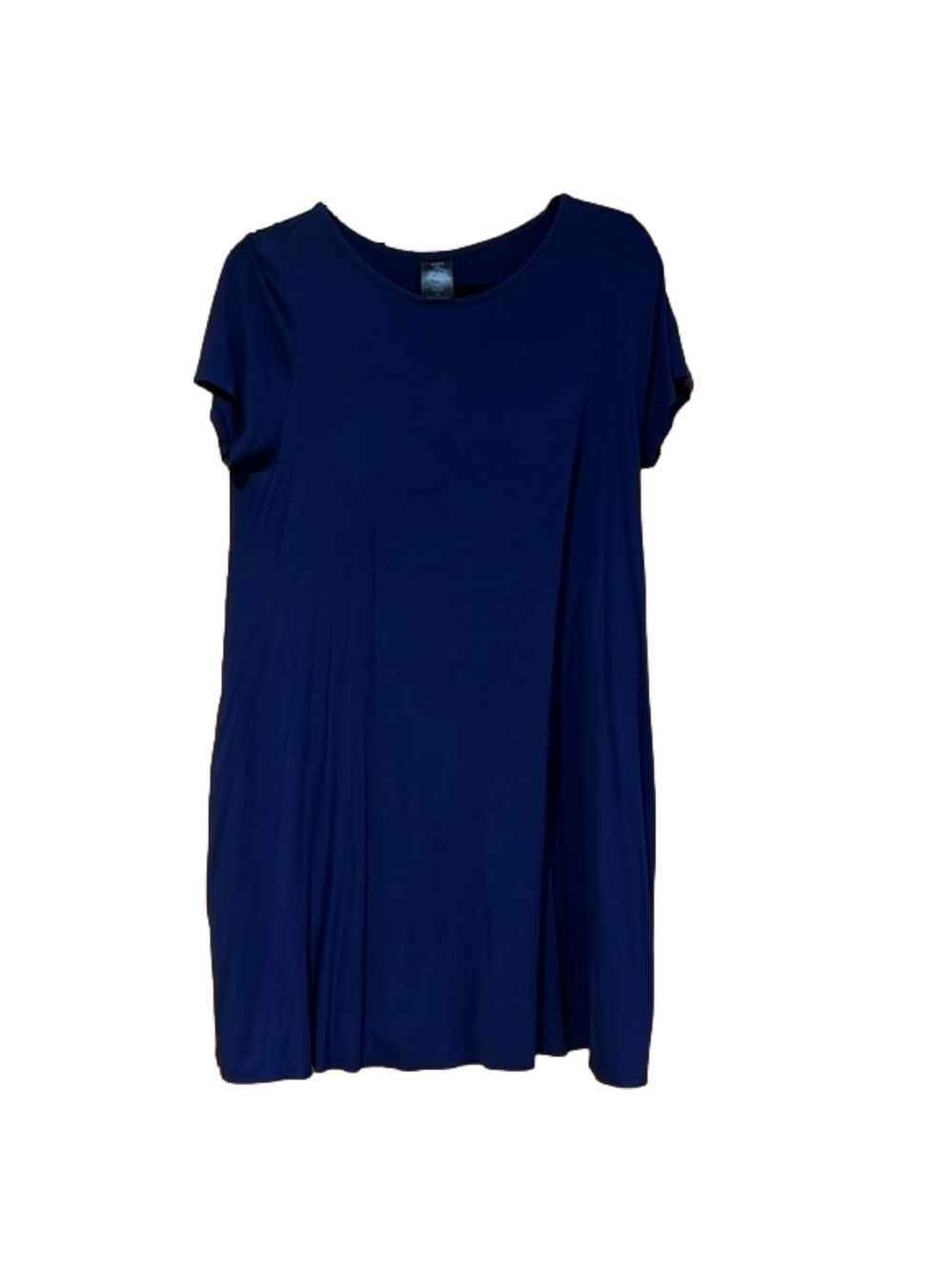 Agnes and Dora Blue Short Sleeve Dress Medium